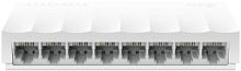 8-port 10/100Mbps unmanaged switch, plastic case, desktop and wall mountable LS1008 в магазине "АйТиАйСИ" в Ростове на Дону | itic.ru 