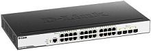 Коммутатор  D-Link DGS-3000-28X/B, L2 Managed Switch with 24 10/100/1000Base-T ports and 4 10GBase-X SFP+ ports.16K Mac address, 802.3x Flow Control,  DGS-3000-28X/B1A в магазине "АйТиАйСИ" в Ростове на Дону | itic.ru 