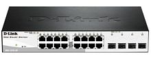 Коммутатор D-Link (DGS-1210-20/C1A) 16-портов 10/100/1000BASE-T Gigabit Smart Switch with 16 10/100/1000Base-T ports and 4 Gigabit SFP ports, 802.3x F DGS-1210-20/C1A в магазине "АйТиАйСИ" в Ростове на Дону | itic.ru 