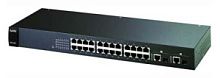ZYXEL GS1100-24 24-port Gigabit Switch with 2 of 24 RJ-45 connectors shared with SFP slots GS1100-24-EU0101F в магазине "АйТиАйСИ" в Ростове на Дону | itic.ru 