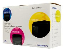 Источник бесперебойного питания Ippon Back Comfo Pro New 800 480Вт 800ВА 632583 в магазине "АйТиАйСИ" в Ростове на Дону | itic.ru 