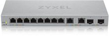 Коммутатор Zyxel XGS1210-12-ZZ0102F (L2) 8x1Гбит/с 2x2.5Гбит/с 2SFP+ управляемый XGS1210-12-ZZ0102F в магазине "АйТиАйСИ" в Ростове на Дону | itic.ru 