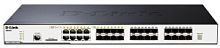 Сетевое оборудование D-Link DGS-3120-24SC/B1AEI  Управляемый стекируемый коммутатор уровня 2+ с 16 портами 100/1000Base-X SFP, 8 комбо-портами 100/100 DGS-3120-24SC/B1AEI в магазине "АйТиАйСИ" в Ростове на Дону | itic.ru 