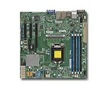 Материнская Плата SuperMicro MBD-X11SSH-F-O Soc-1151 iC236 mATX 4xDDR4 8xSATA3 SATA RAID i210AT 2хGgbEth Ret MBD-X11SSH-F-O в магазине "АйТиАйСИ" в Ростове на Дону | itic.ru 
