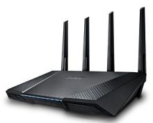 Роутер беспроводной Asus RT-AC87U AC2400 10/100/1000BASE-TX/4G ready черный RT-AC87U в магазине "АйТиАйСИ" в Ростове на Дону | itic.ru 